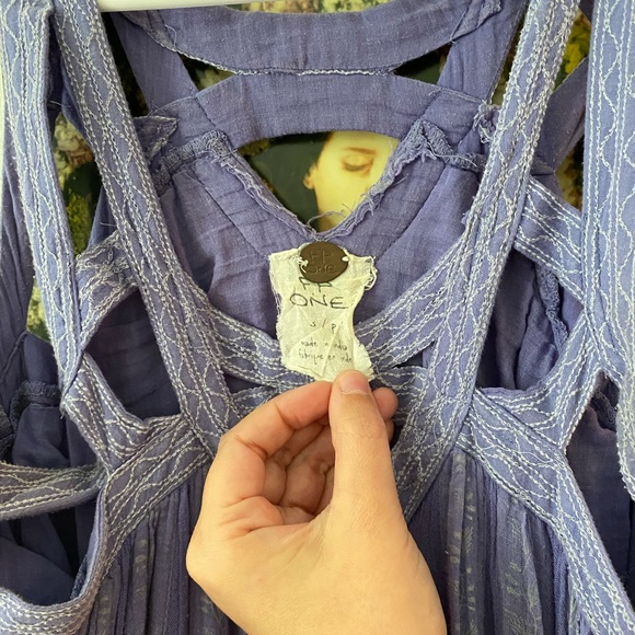 Free people dress periwinkle - Picture 2 of 2